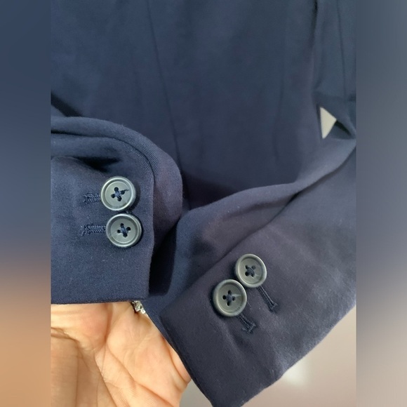 J Crew Ponte work blazer AE076 size 0 - Picture 5 of 7